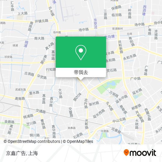 京鑫广告地图