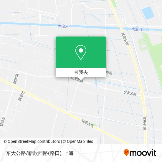 东大公路/新欣西路(路口)地图