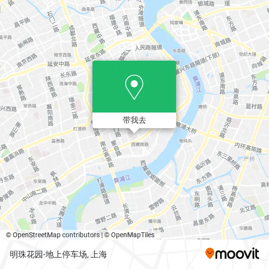 明珠花园-地上停车场地图