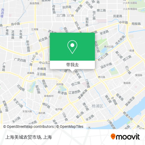 上海美城农贸市场地图