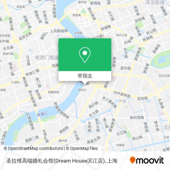 圣拉维高端婚礼会馆(Dream House滨江店)地图