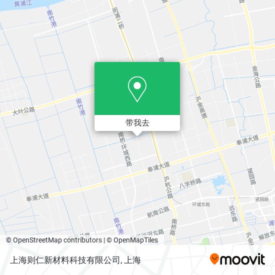上海则仁新材料科技有限公司地图
