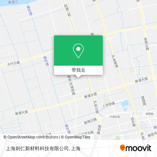 上海则仁新材料科技有限公司地图
