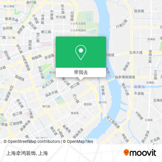 上海牵鸿装饰地图