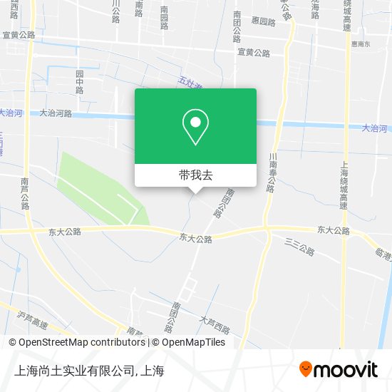 上海尚土实业有限公司地图