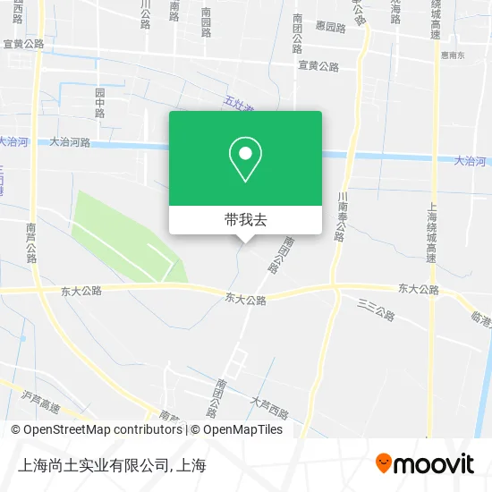 上海尚土实业有限公司地图