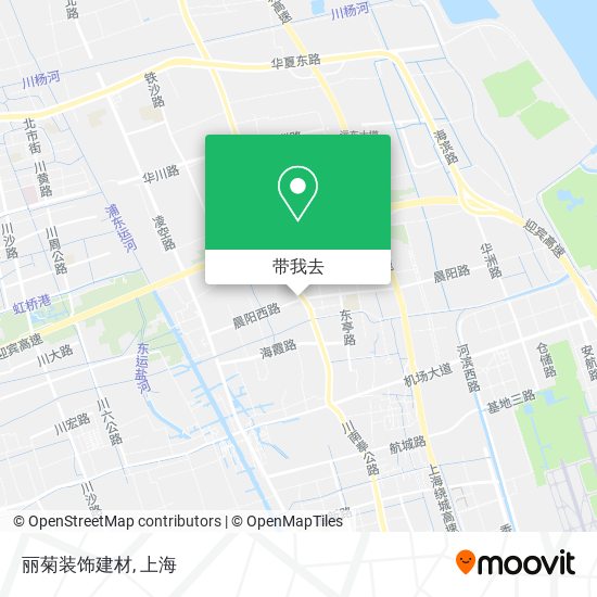 丽菊装饰建材地图