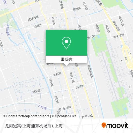 龙湖冠寓(上海浦东机场店)地图