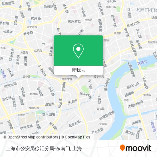 上海市公安局徐汇分局-东南门地图