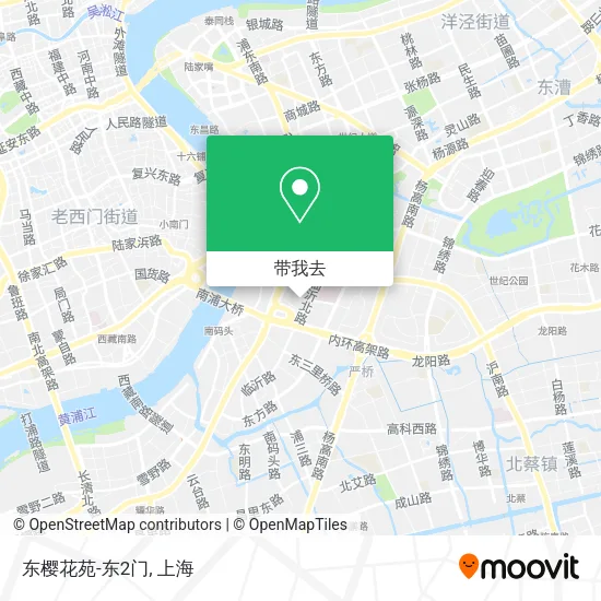 东樱花苑-东2门地图
