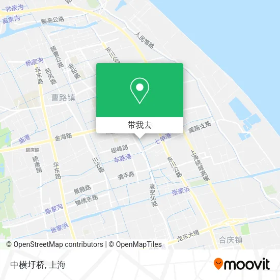 中横圩桥地图
