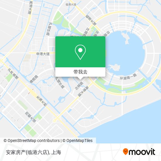 安家房产(临港六店)地图