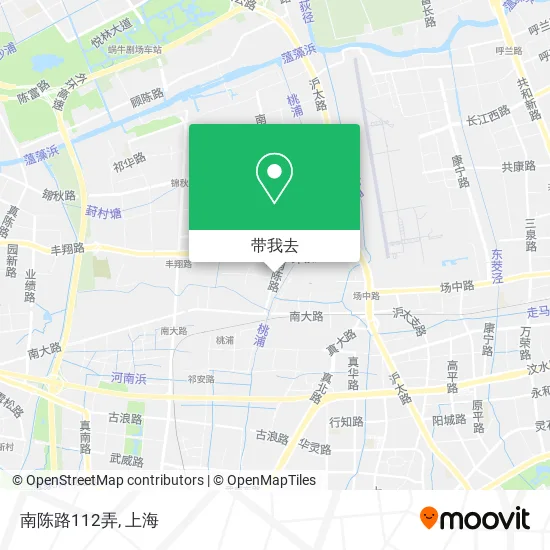 南陈路112弄地图