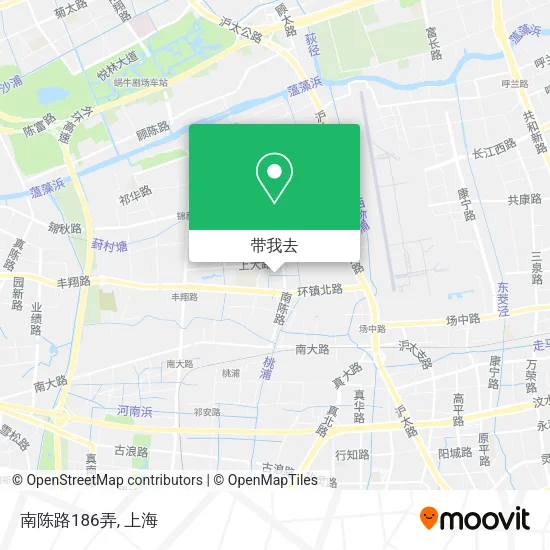 南陈路186弄地图