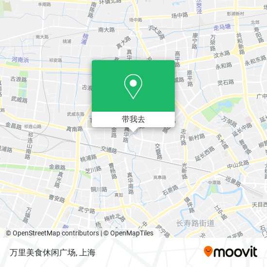 万里美食休闲广场地图