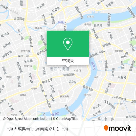 上海天成典当行(河南南路店)地图