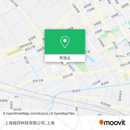 上海稳羿科技有限公司地图