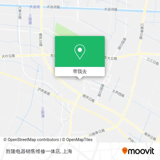 胜隆电器销售维修一体店地图
