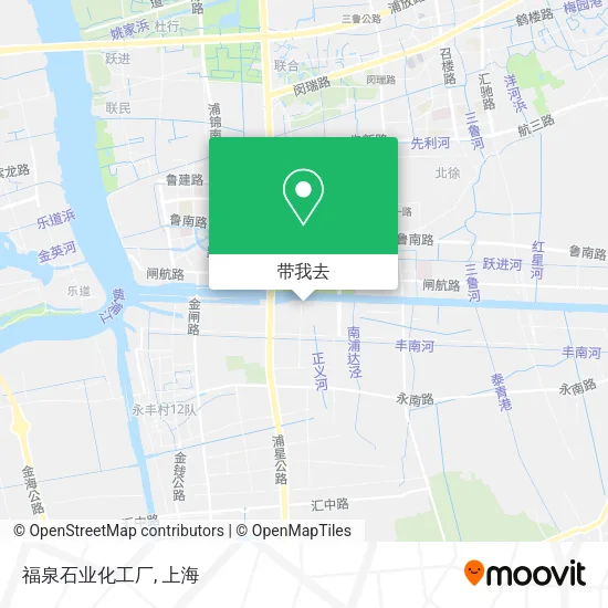福泉石业化工厂地图