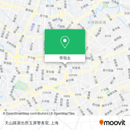 天山路派出所玉屏警务室地图