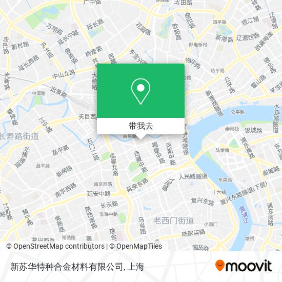 新苏华特种合金材料有限公司地图