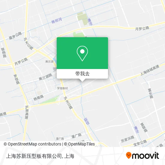 上海苏新压型板有限公司地图