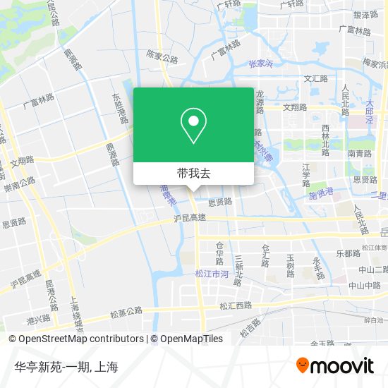 华亭新苑-一期地图