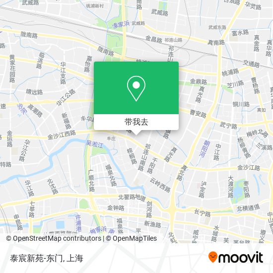 泰宸新苑-东门地图