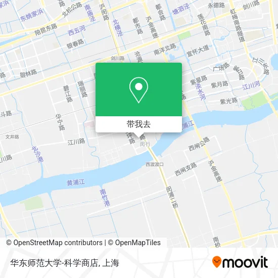华东师范大学-科学商店地图