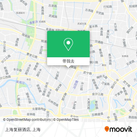 上海复丽酒店地图