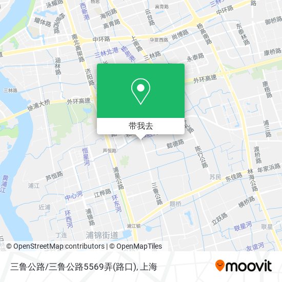 三鲁公路/三鲁公路5569弄(路口)地图