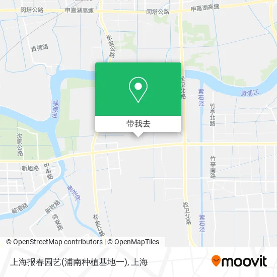 上海报春园艺(浦南种植基地一)地图