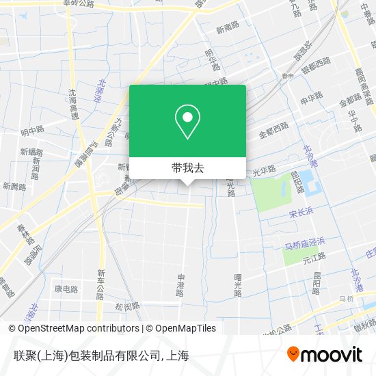 联聚(上海)包装制品有限公司地图