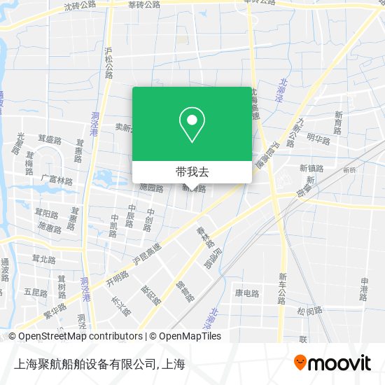 上海聚航船舶设备有限公司地图