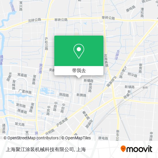 上海聚江涂装机械科技有限公司地图