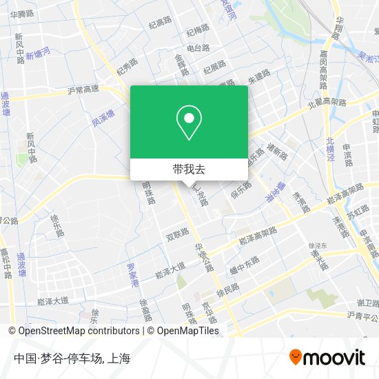 中国·梦谷-停车场地图