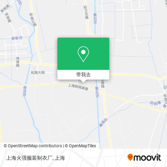 上海火强服装制衣厂地图