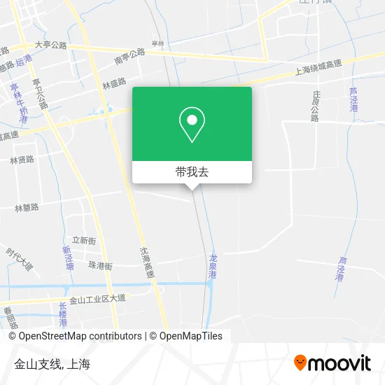 金山支线地图