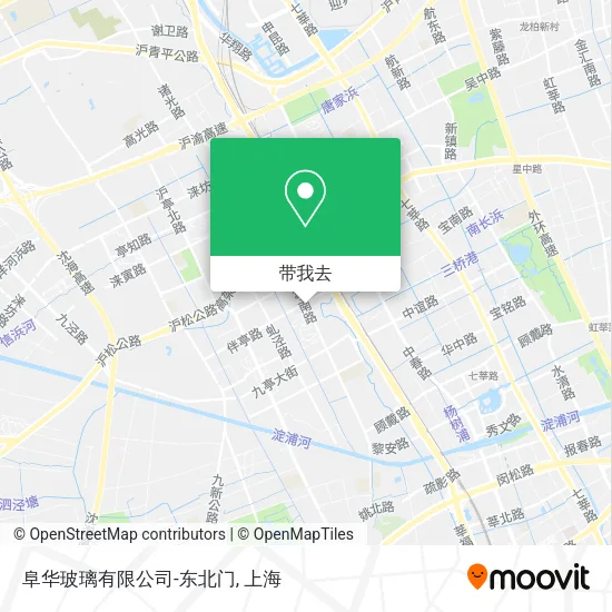 阜华玻璃有限公司-东北门地图