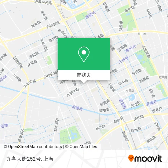 九亭大街252号地图