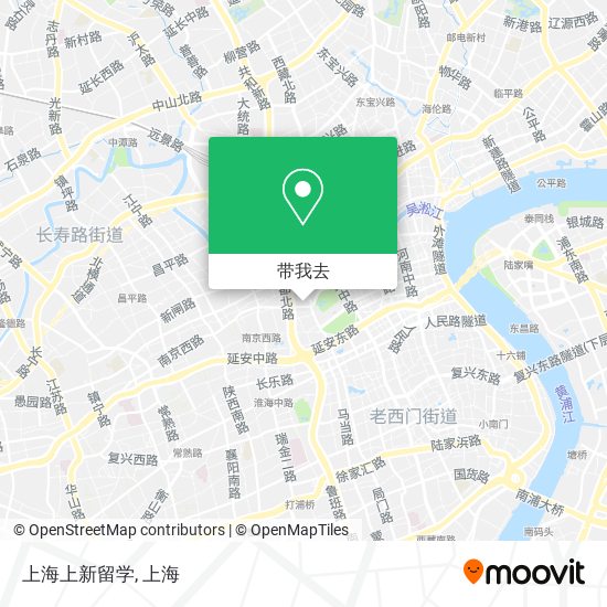 上海上新留学地图
