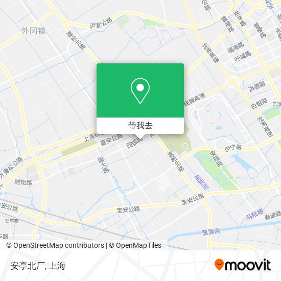 安亭北厂地图