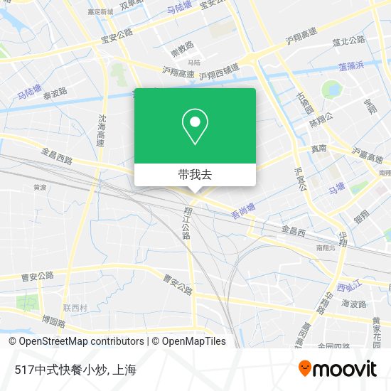 517中式快餐小炒地图