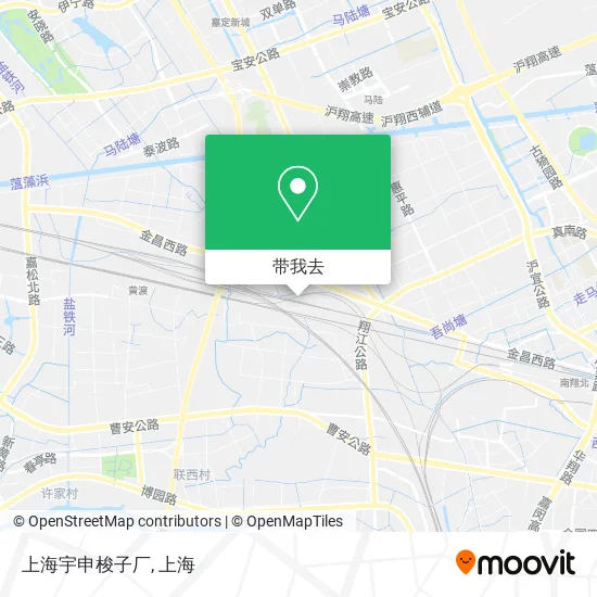上海宇申梭子厂地图