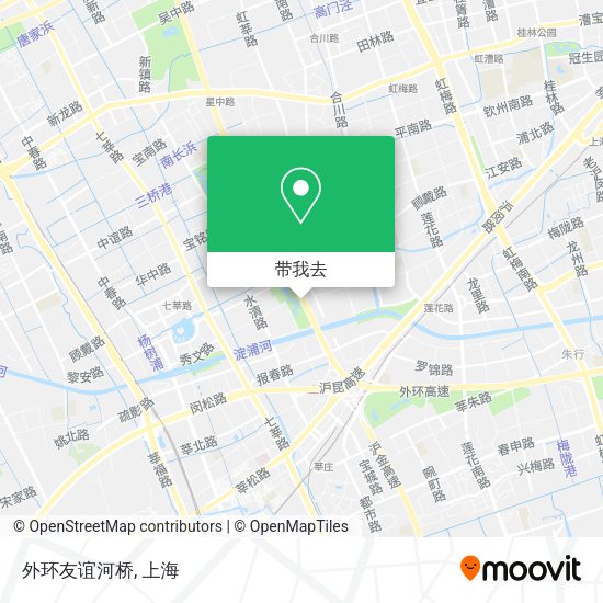 外环友谊河桥地图