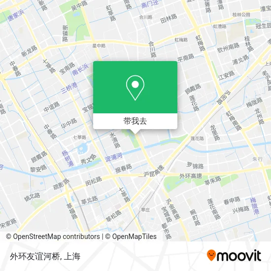 外环友谊河桥地图