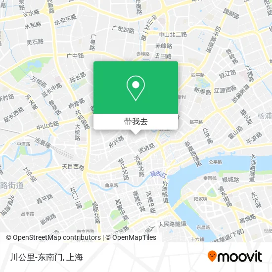 川公里-东南门地图