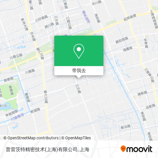 普雷茨特精密技术(上海)有限公司地图