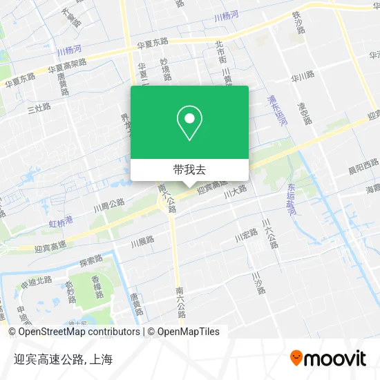 迎宾高速公路地图