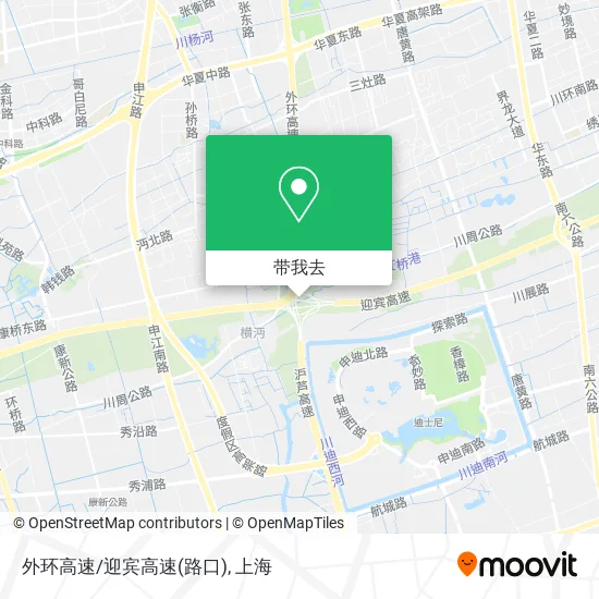 外环高速/迎宾高速(路口)地图